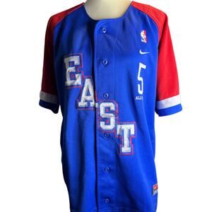 Nike Vintage Jason Kidd #5 NBA All-Star 2004 Warm Up Jersey, Size Large